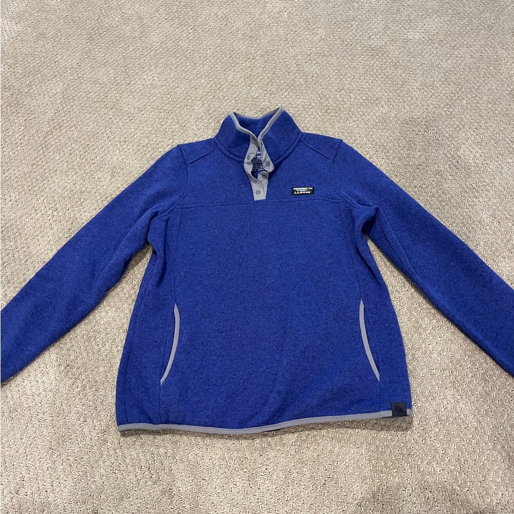 LL Bean Sweater Fleece Pullover
